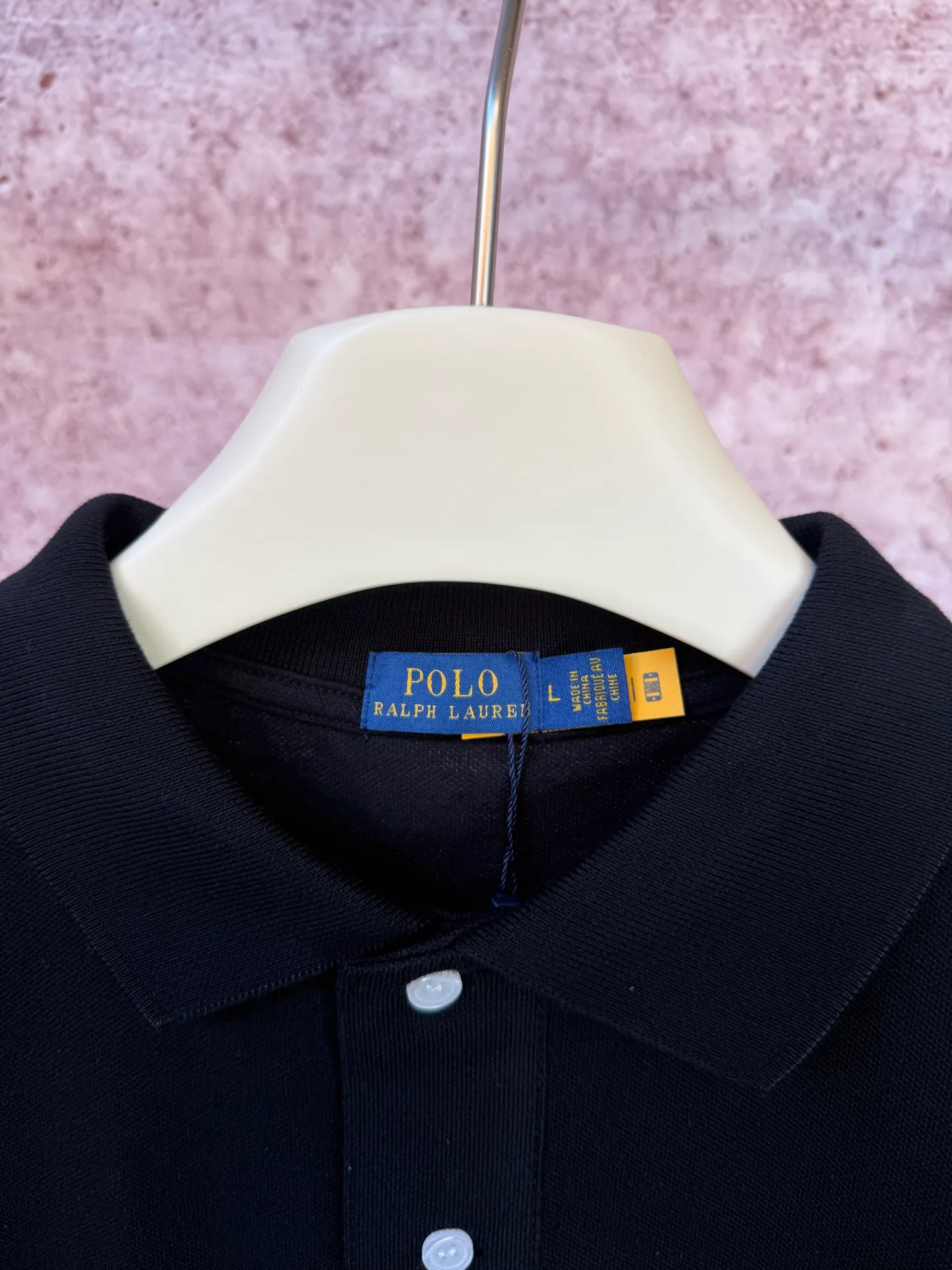 P200 Ralph Lauren classic unisex pony logo pique polo long sleeves, the original version is the same 250g pure cotton pique fabric, there is no difference in the overall style and craftsmanship, it is simple and lazy to wear alone, and the old money style polo collar is the first choice for autumn.